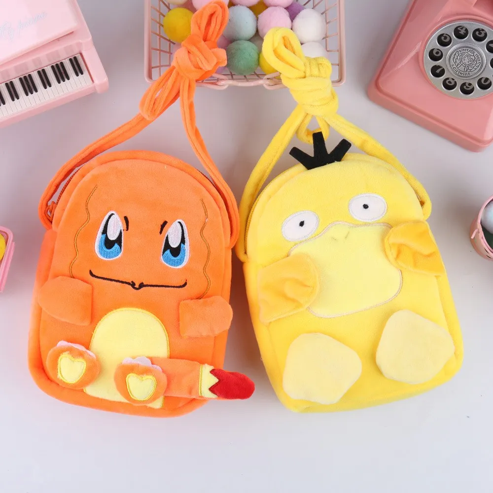 Cartoon Koda Duck Little Fire Dragon Capybara plush shoulder bag bag female students