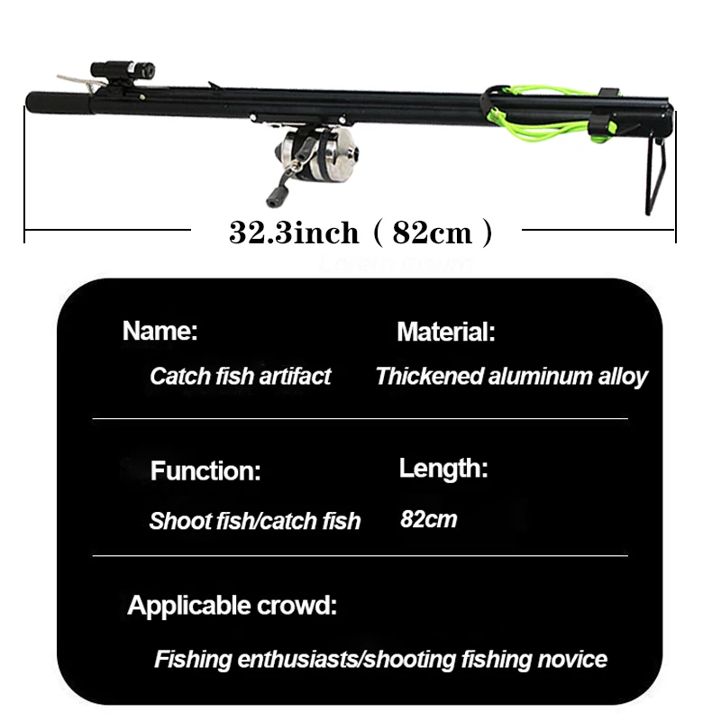 Выдвижная полевая Рогатка для стрельбы из рыбы Мощная Рогатка для охоты и стрельбы набор рогаток для рыбалки Охота