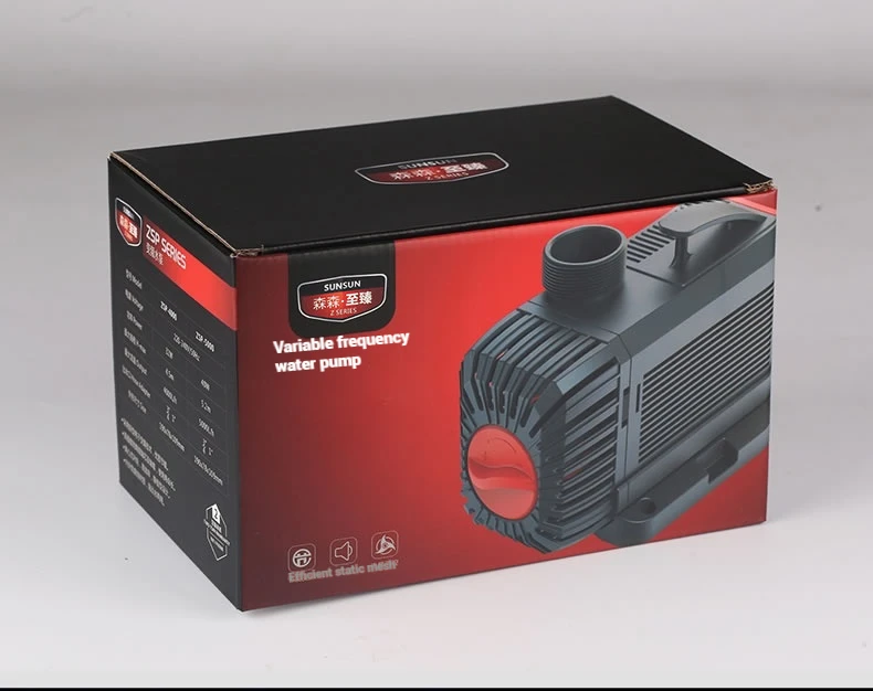 SUNSUN High Quality 18W-140W High Flow 14000L/h Lift 7M FIsh Tank Aquarium Filtration System Koi Pond Fountain Water Pump