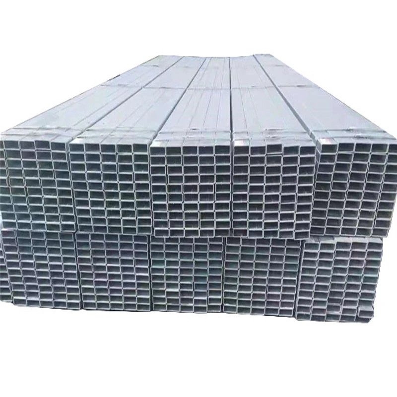 low price gi ASTM steel pipe galvanized square tube 30*30*0.6 mm galvanized square pipe