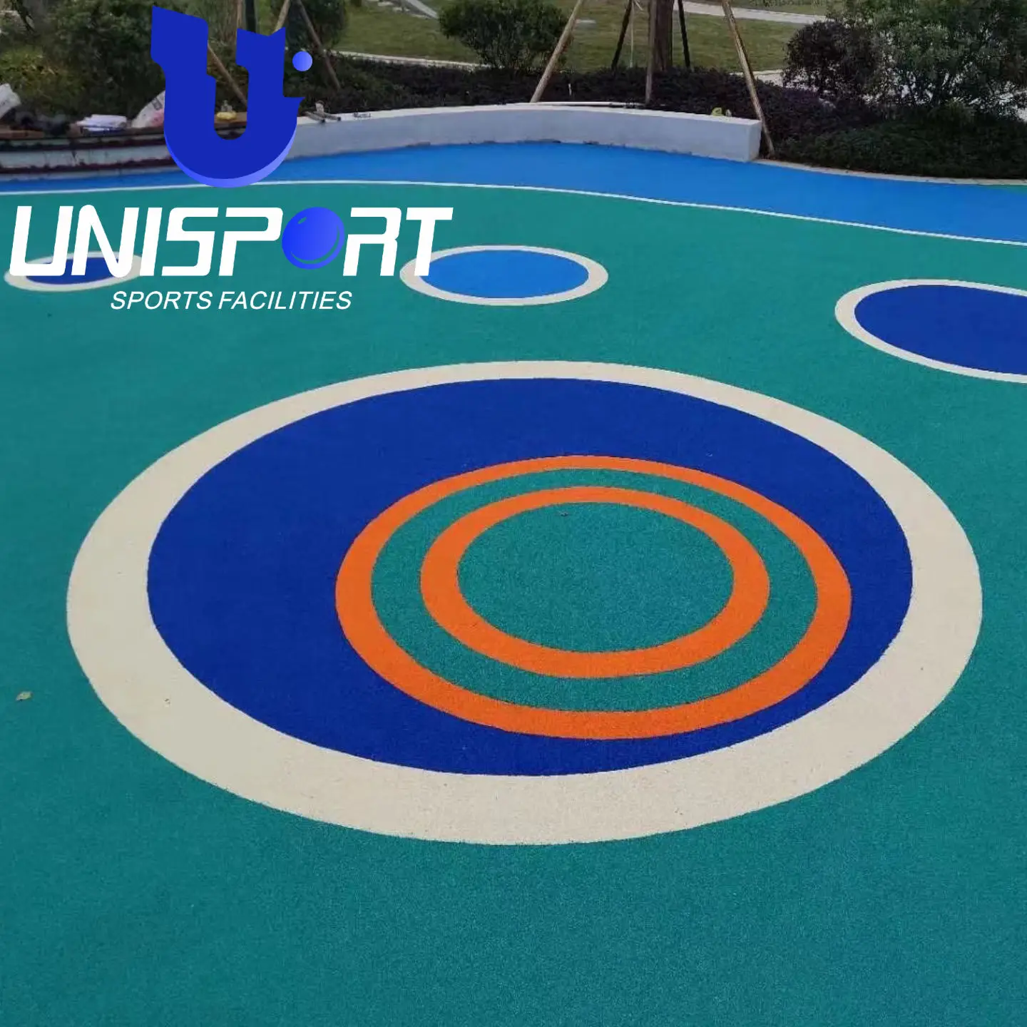 Unisport Hot Product Factory Price Colorful Rubber Epdm For Playground Running Track School Custom 2023