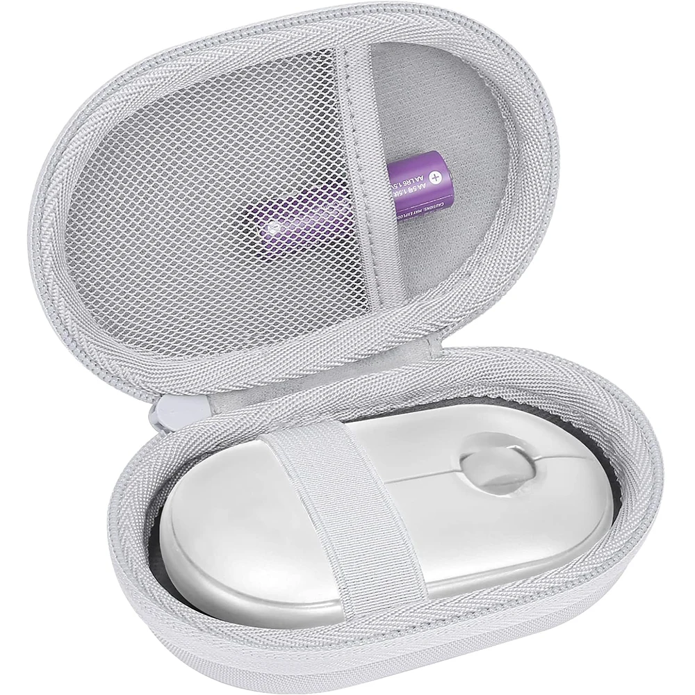 EVA Mouse Carrying Case EVA Mouse Storage Bag EVA Hard Travel Case for Logitech Pebble Mouse
