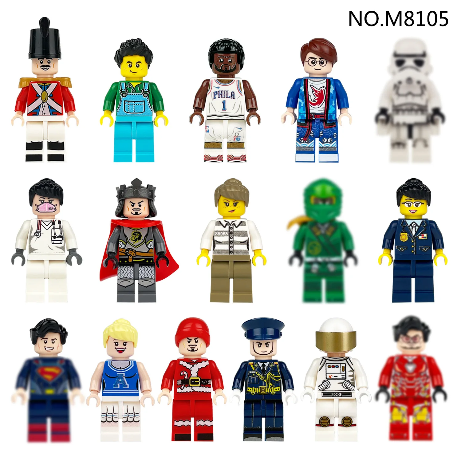 Mini Building Block Toys  Mini Figure,Figure Block Family With New Design for Kids Gift
