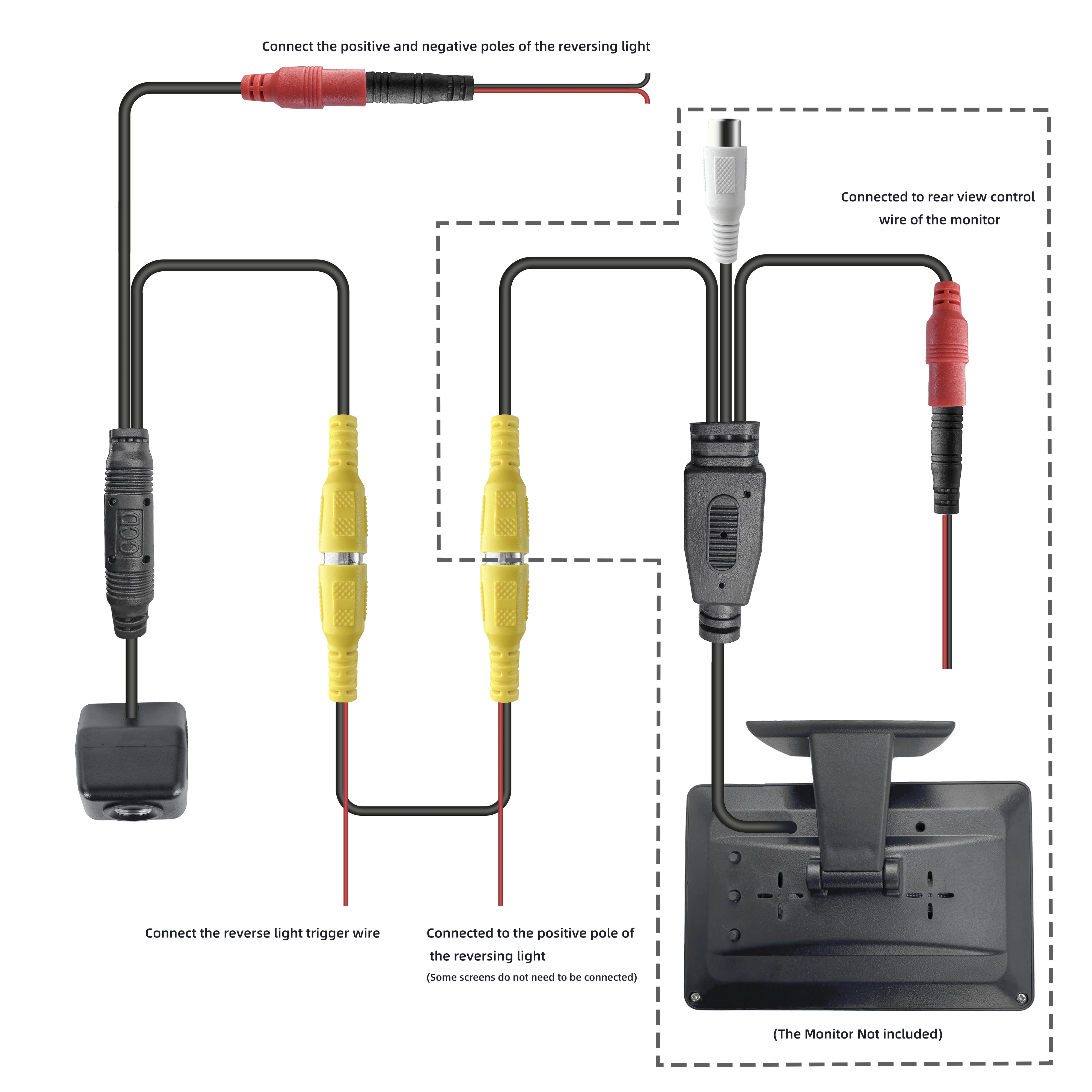 Manufacturer Supply Car Number Plate Frame reversing Parking Backup Camera HD Waterproof Car Reverse Camera Car Rear View camera