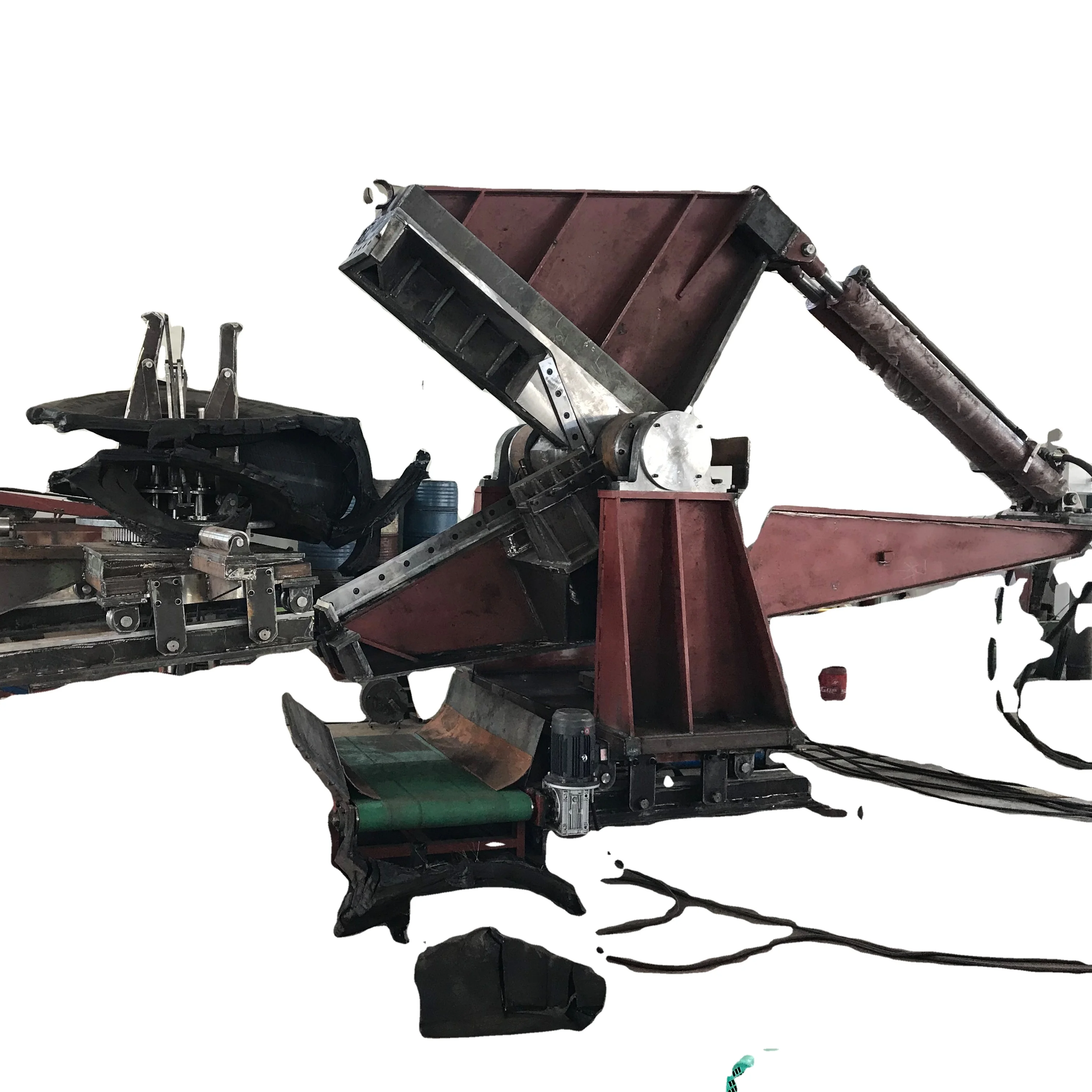 OTR Tyre Recycling Machine For Making Rubber Powder