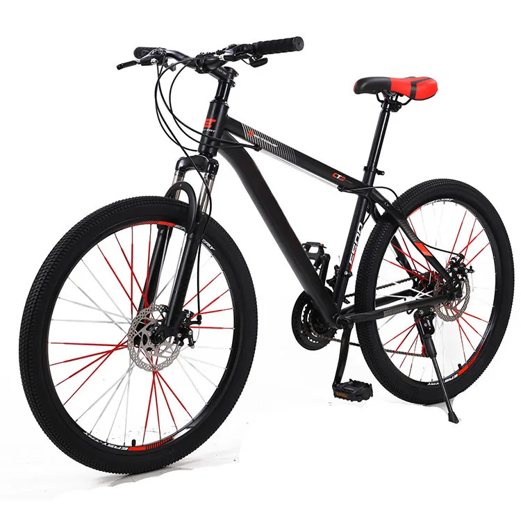 High performance MTB bicicletas 21 speed Full Shockingproof Frame Disc brake 24 inch mountain bike for adult