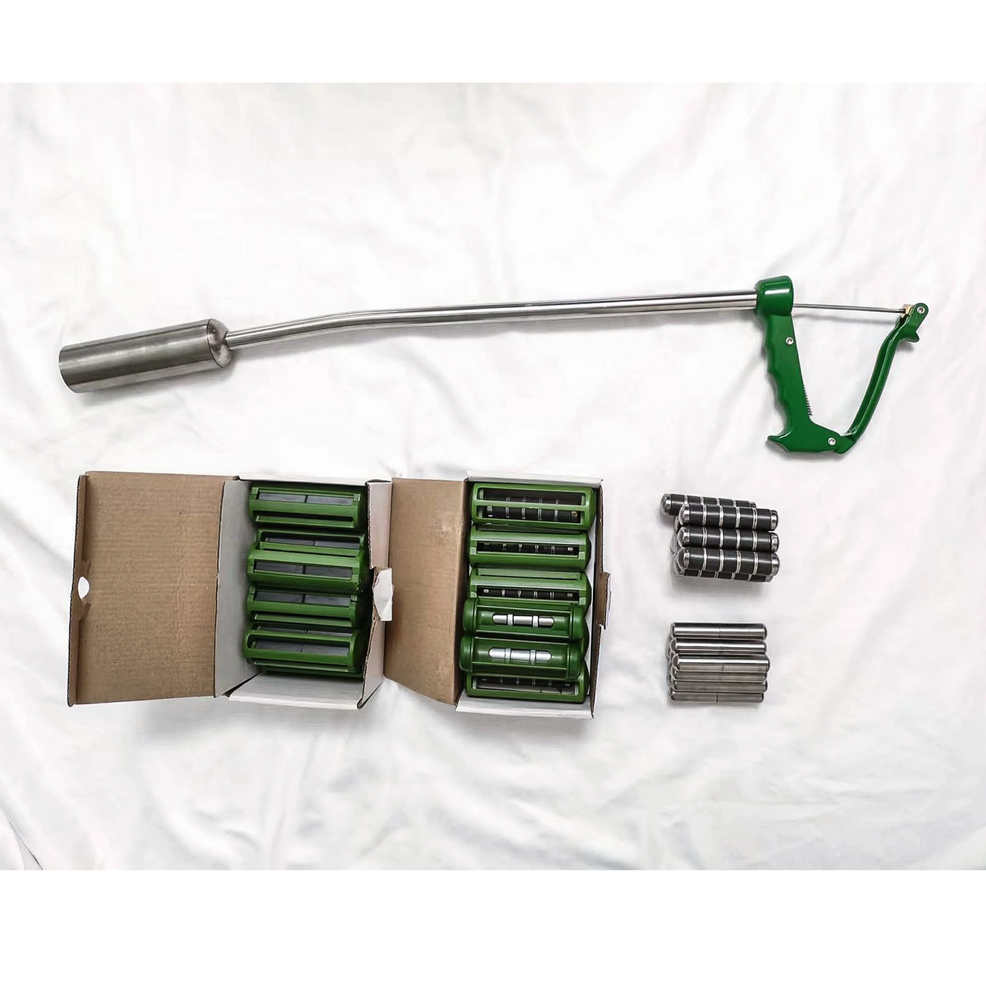 Высококачественный магнитный шариковый пистолет из нержавеющей стали для животных