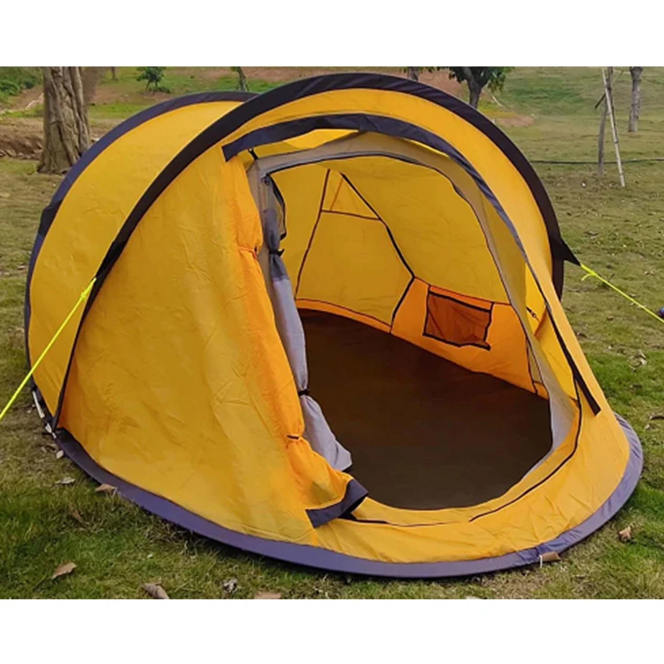 Туристическая Водонепроницаемая большая семейная палатка, на 1-2 человек, выдвижная, для отдыха на открытом воздухе, походные палатки на заказ