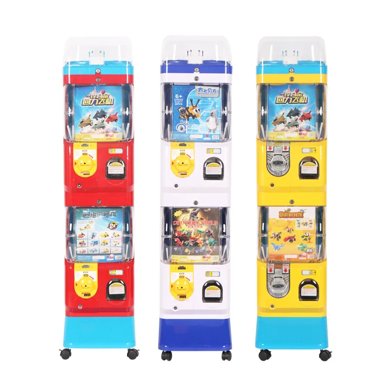 Цветной капсульный игрушечный торговый автомат Gacha диспенсер