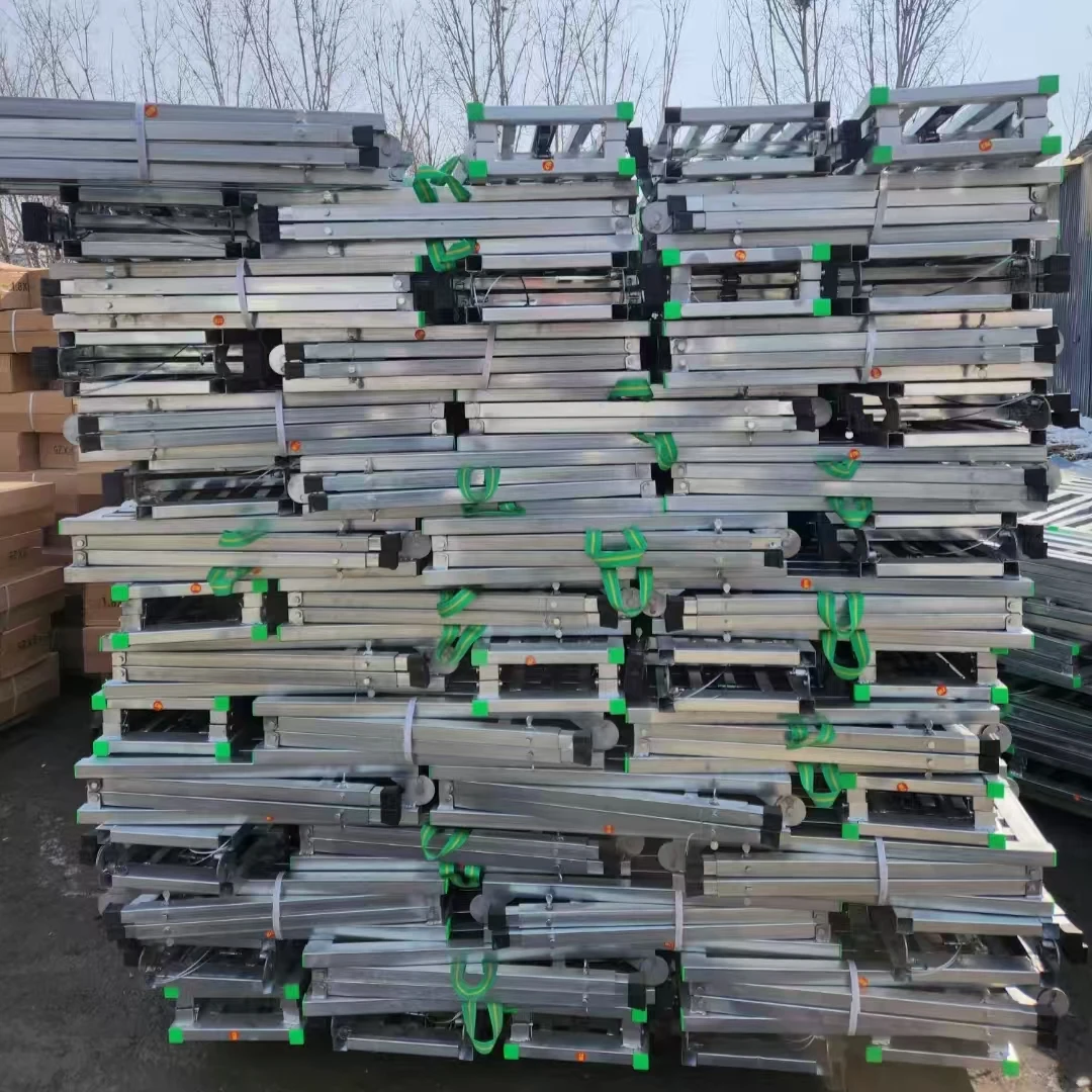 Customized Portable Small Platform Step Stool Ladders Folding Scaffold  Mobile Folding Ladder Safety Legs Work Platform