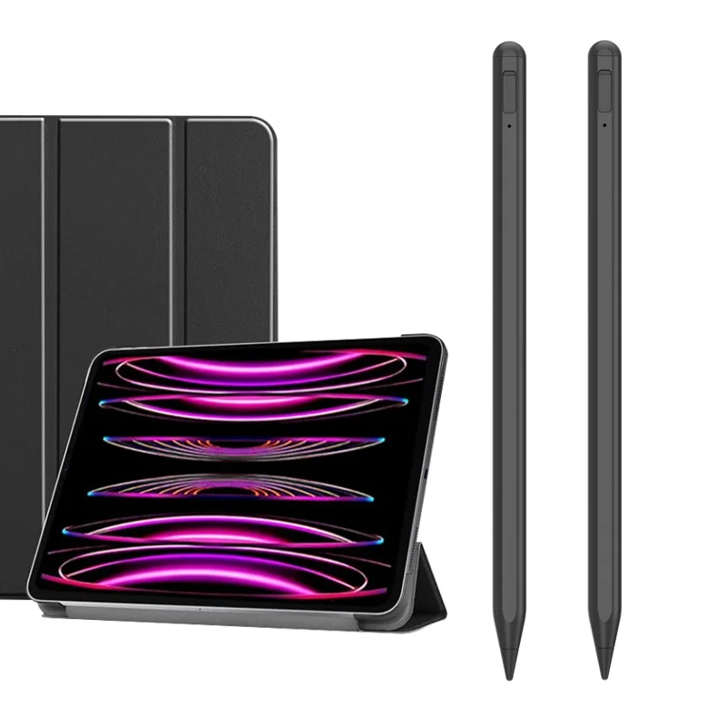 Uogic Magnetic Active Touch Screen Capacitive Usb Stylus Pen Amazing Sensitivity Tablet Metal Stylus Pen For Apple