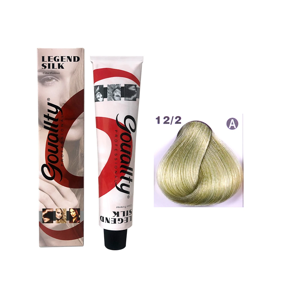 Purple Fashionable Hair Cream Dye Gray Color with Cheap Price