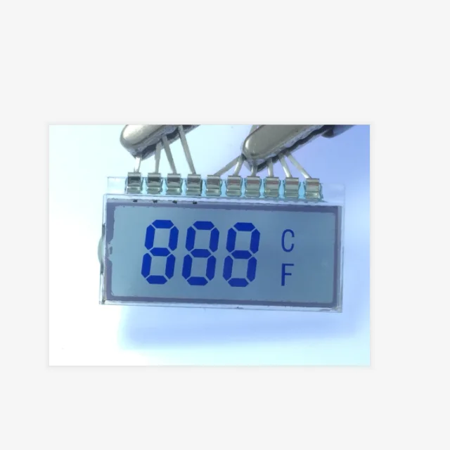 ЖК-монитор производители пользовательские 7-сегментный TN положительный 3-значный Led подсветка