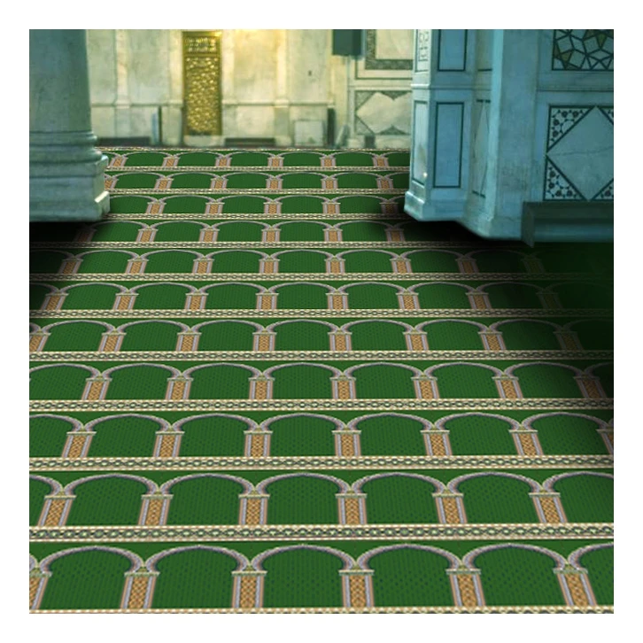 Muslim Prayer Wall to Wall Prayer Carpet Roll Mosque Prayer Carpet