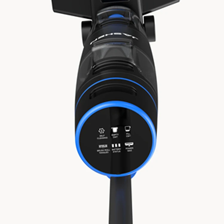 Black OEM Dock Air Dry Brush Self Cleaning Upright Cordless Wet Dry Vacuum Cleaner