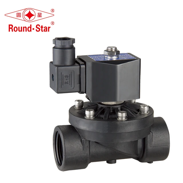 2 way IP65 2W-25SL YSA plastic solenoid water valve AC220V 0-8BAR 2inch 3inch 4inch DN50MM DN80MM DN100MM