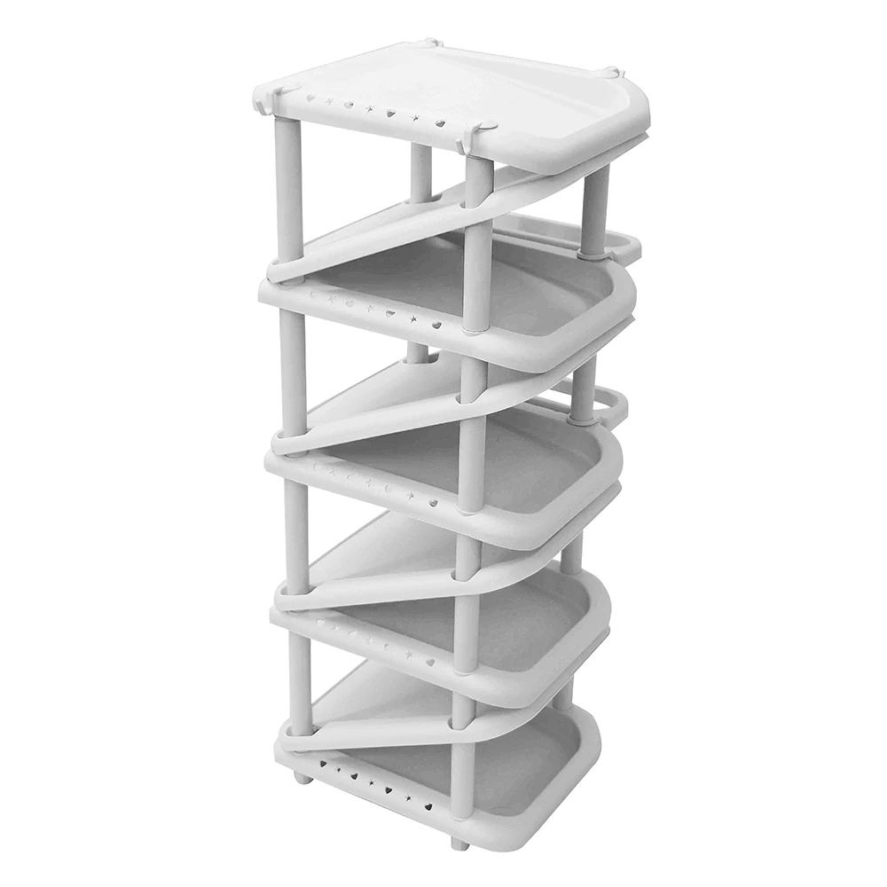 Portable Household Multifunctional Detachable 9 Layer Shoe Organizer Plastic Storage Holders & Racks