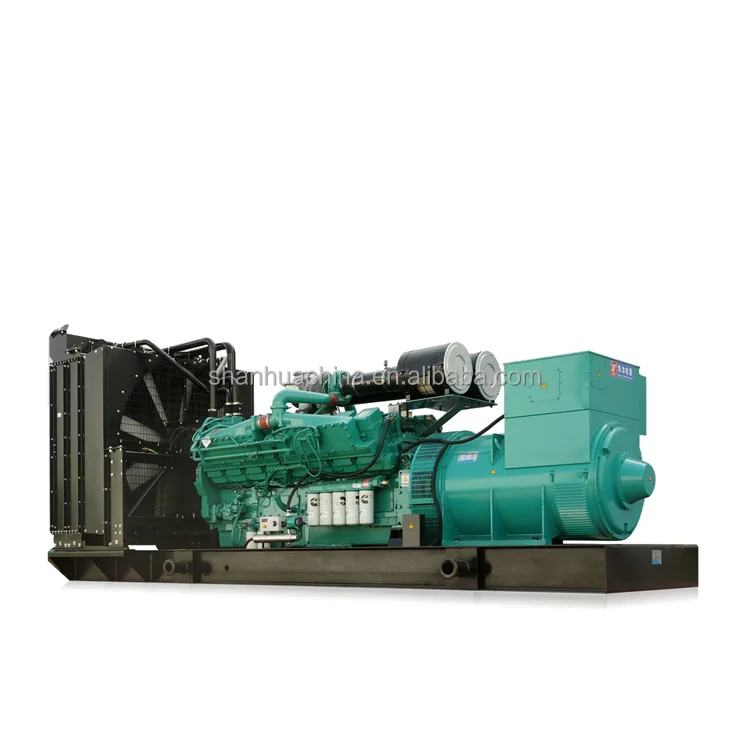 Longevity 1500kva Open Frame Diesel Generator Industrial Use Efficiency Backup Power Generator