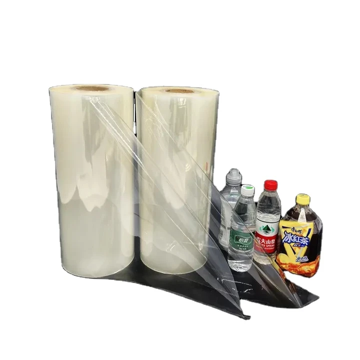 PETG (гликолмодифицированный полиэтилентерефталат) прозрачная термоусадочная пленка нагревательная пластиковая рулон упаковки