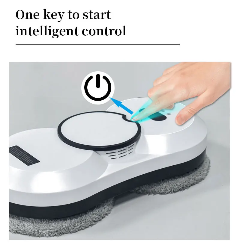 HCR-10 Outdoor Window Cleaning Robot with Water Anti-Fall Glass Window Washing Machine for Household Use