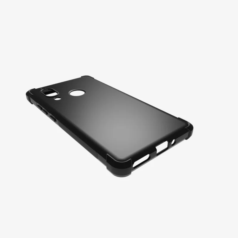 Clear Shockproof 360  Matte Bumper Slim TPU Cover Case For Sharp Aquos S3