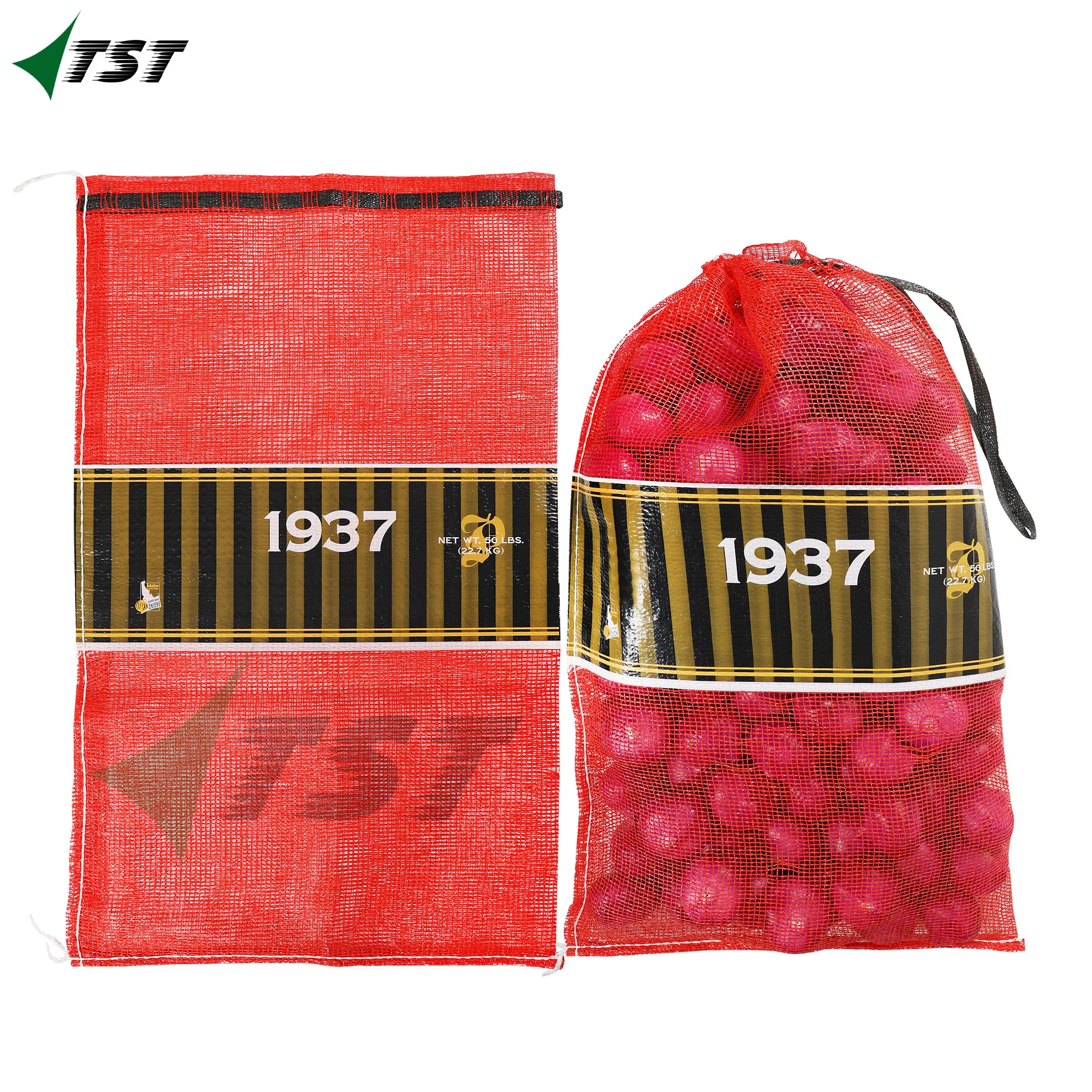 PP PE New Virgin Red Onion Bag/leno Bag/onion Bags 20 kg
