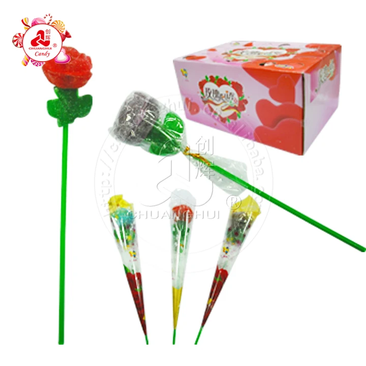 Rose Jelly Lollipop/jelly Pops