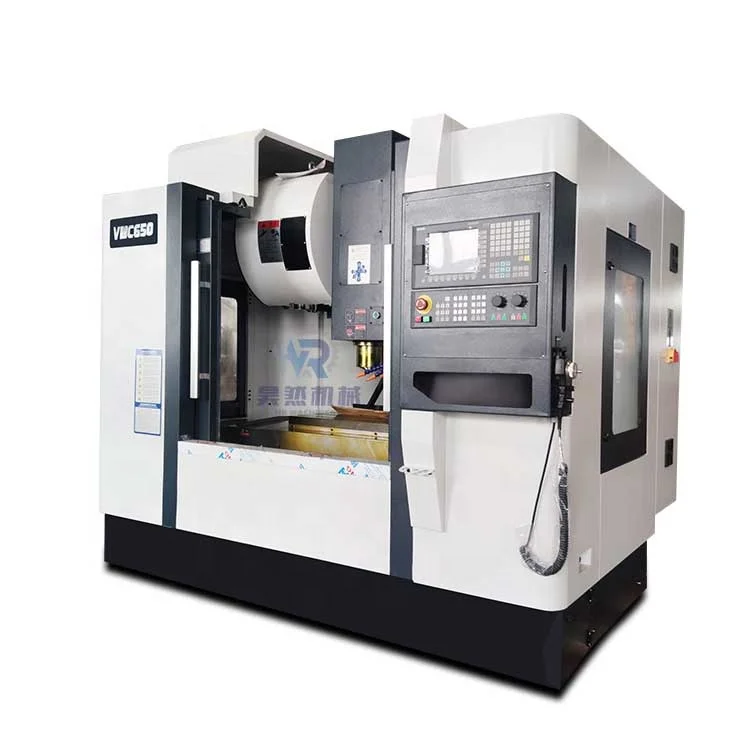 vmc650 cnc vertical milling machine 4 Axis cnc milling machine Vertical cnc metal milling machine