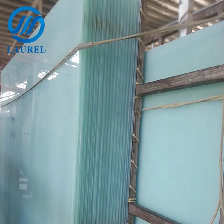 6.38 milky white translucent laminated glass price per square metre