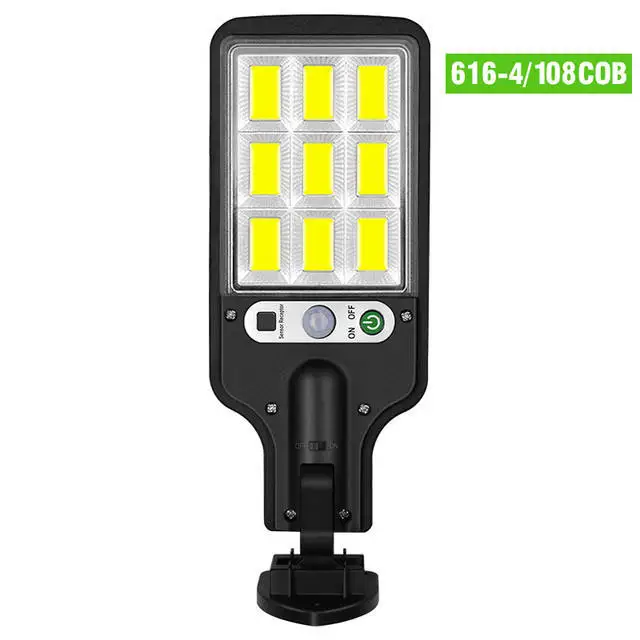 Factory Directly Solar Street Light IP65 Sensor Outdoor Led solar Light With Remote Control