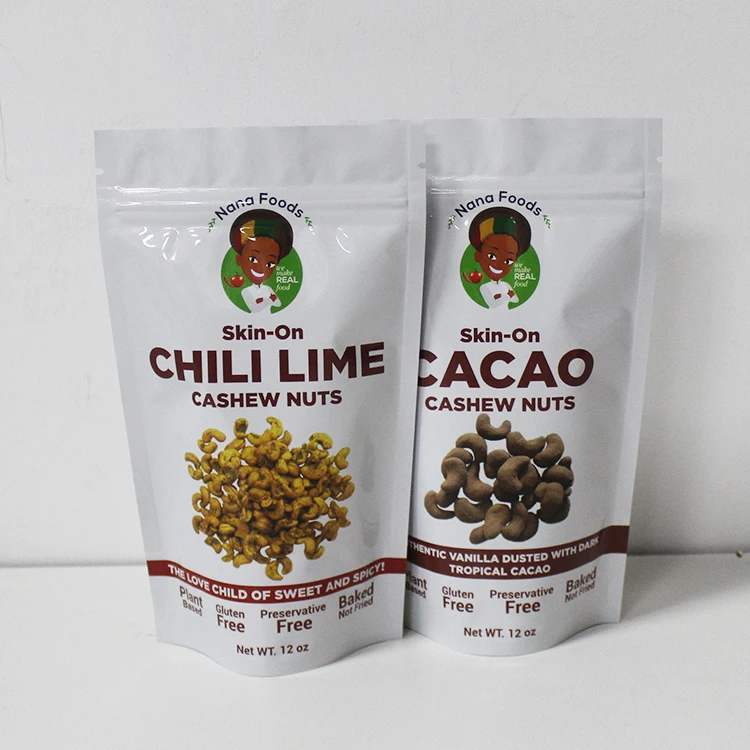 Holographic Dsiner Zip Glue Pound For Plastic Cookies Cartoon Mylar 3.5 Big Lock Black High Quality Bag