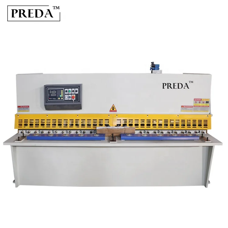 Китай завод листового металла гильотина режа машина нержавеющая сталь пластины ЧПУ Гидравлический сдвиг