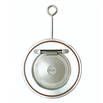 Single-plate Wafer Check Valve Water Industrial Series OEM TWS Standard Hydraulic 3 Years Check Valve Brass Nickel Plated ISO CE