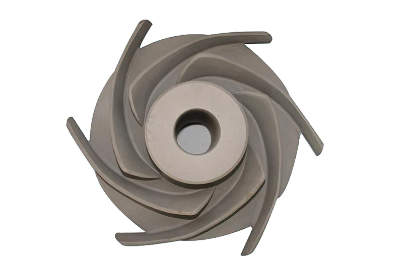 Investment casting stainless steel pump housing , foundry stainless steel impeller parts