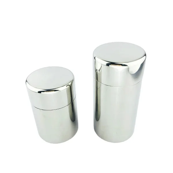 
EU DEU kitchen coffee accessories tools stainless steel metal coffee canister 