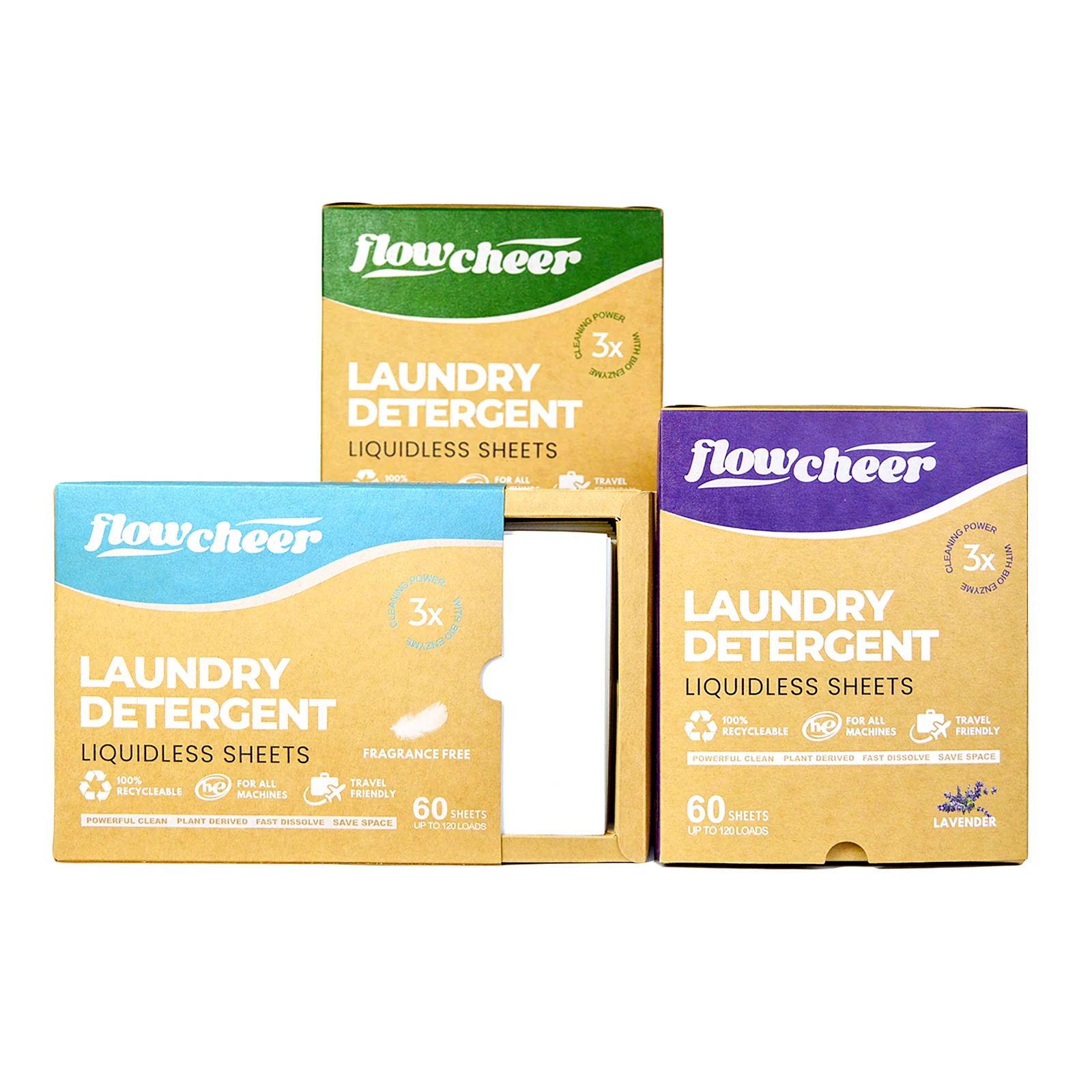 Customized Eco-friendly Laundry Detergent Sheets Plastic Free Power Sheets Laundry Detergent Sheet for Household