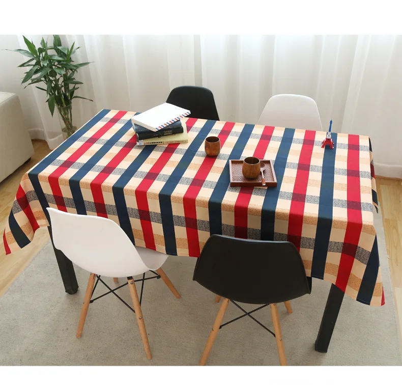 Custom American style table cover rectangle party home tablecloths wholesale
