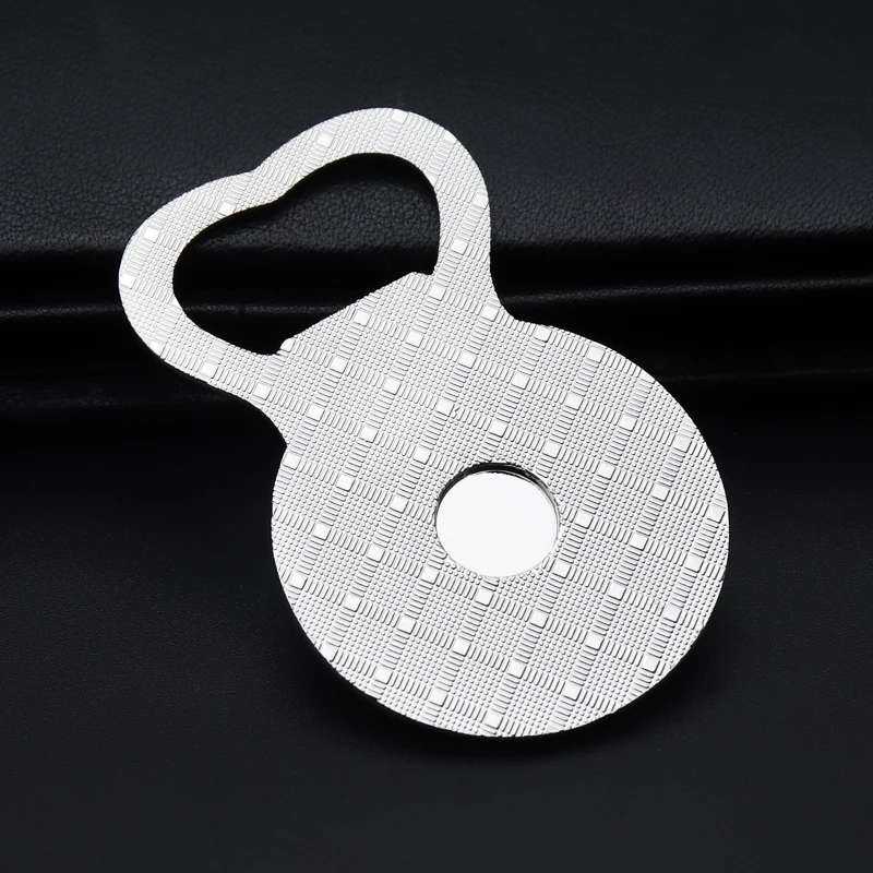 Xun Xin Hot Selling Sublimation Blank Customized Fashion Metal Decoration Beer Bottle Opener Keychain Refrigerator Magnet