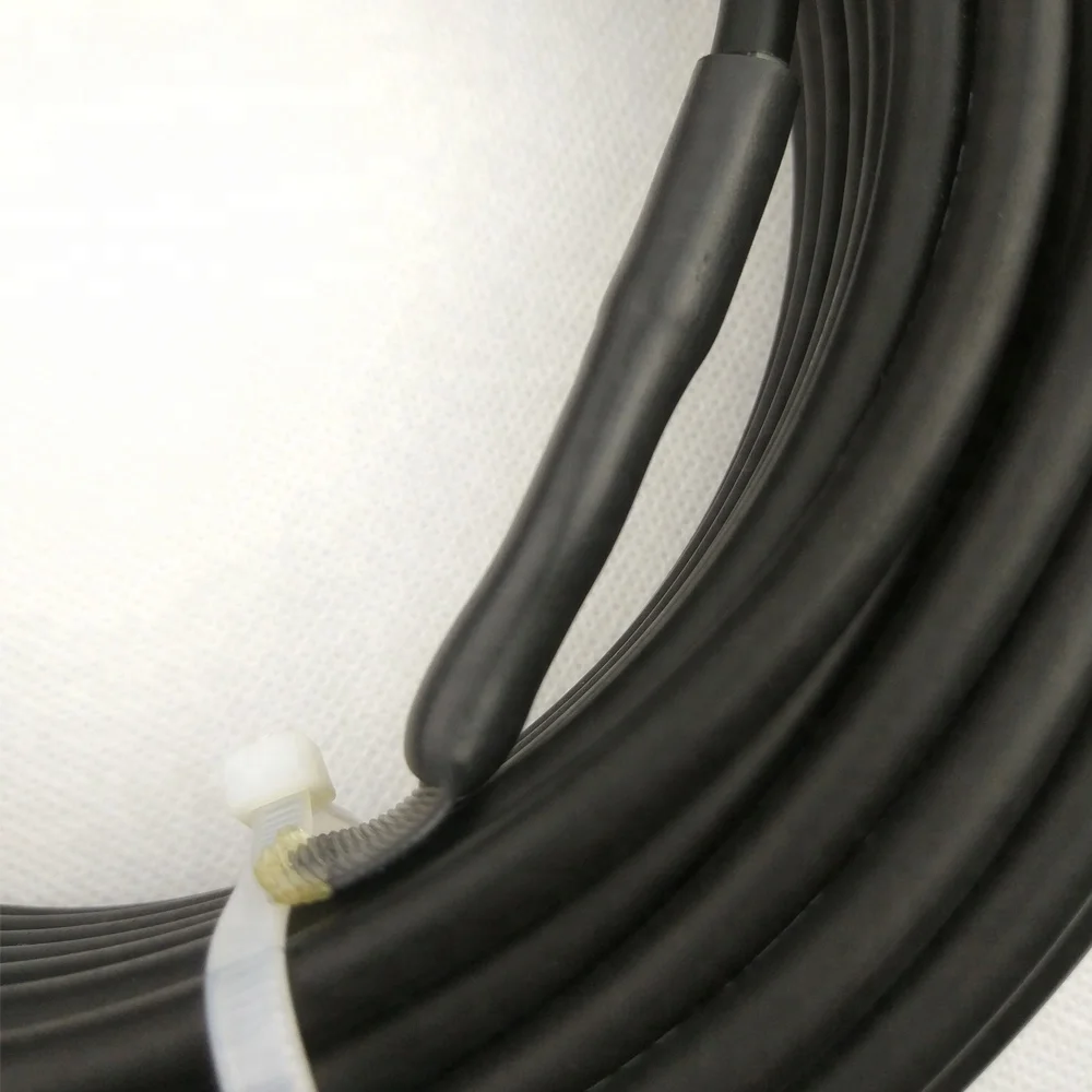 Black Outdoor floor heating cable for Russia