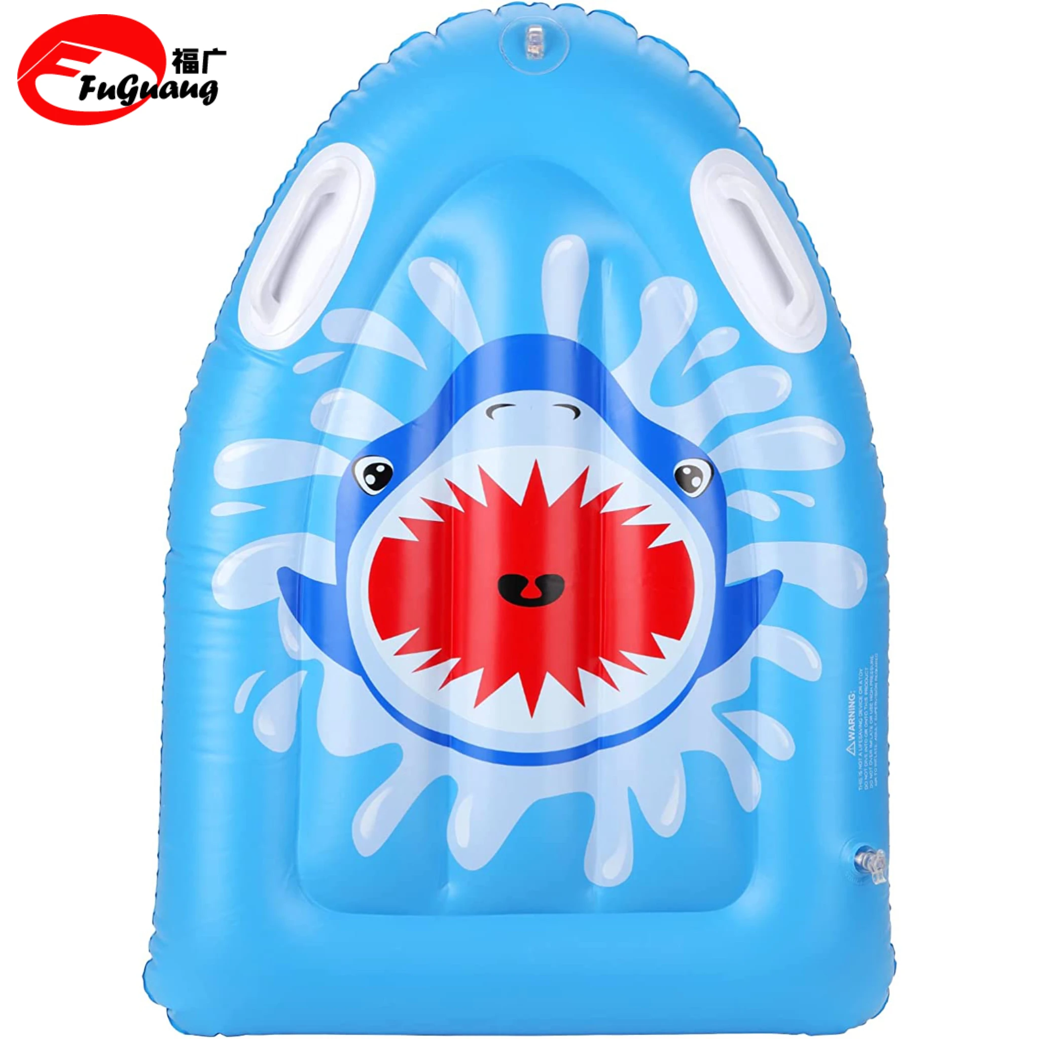 Summer Blue Shark Inflatable Pool Float kick Board Inflatable float board Surfboard Swimming pool Beach Water Park