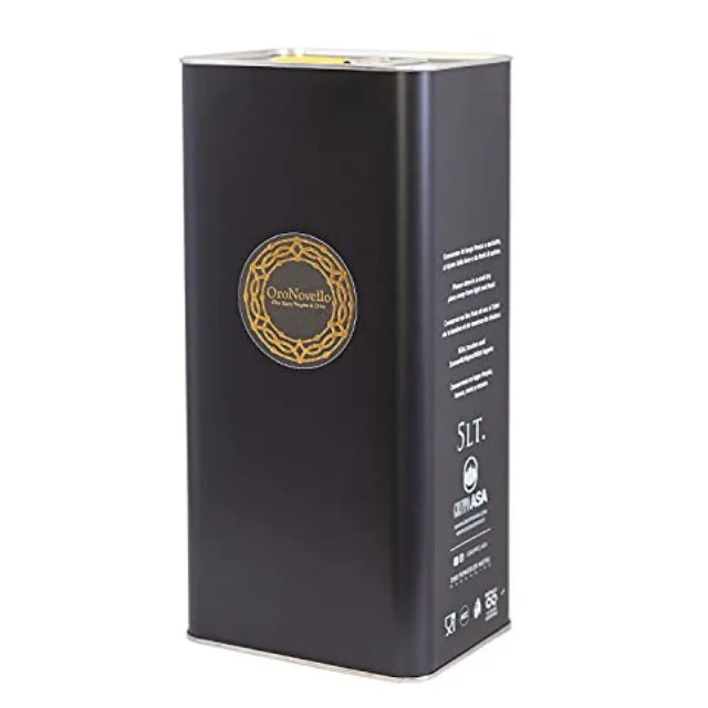 High Quality Medium Fruity Taste And Spicy Extra Virgin Olive Oil From Italy 5L Can For Export