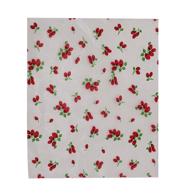 Hamburger Packaging Paper Printing Wrapping Greaseproof Paper Sandwich Food Grade Wax Paper