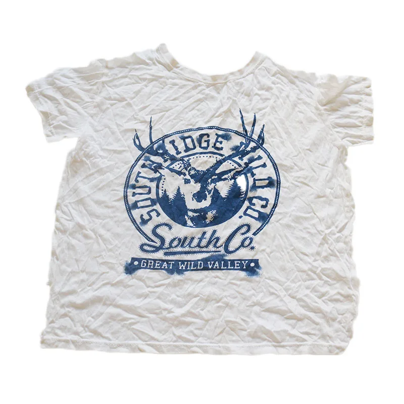 Wholesale cheap second-hand white t shirt cotton rags for regular cleaning rags for shops
