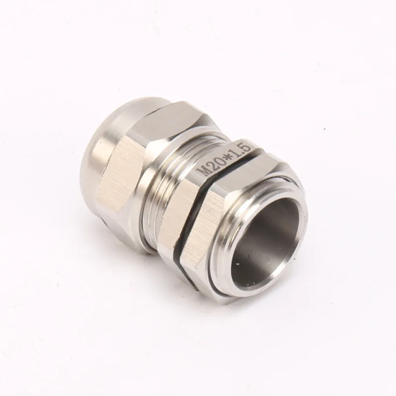 IP68 explosion proof M8/M10/M12 stainless steel cable gland waterproof metal cord grip connector