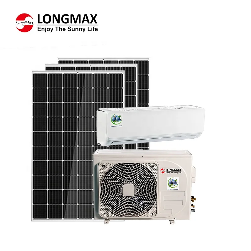 LONGMAX Air Conditioner Solar System Solar Air conditioner 12000 BTU Solar Energy Air Conditioner