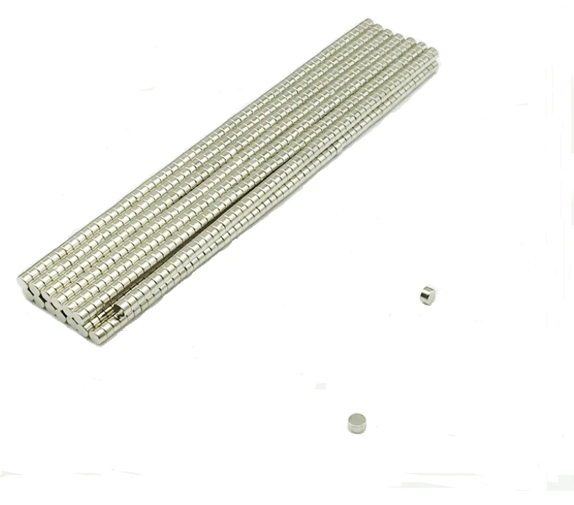 3 x1 mm 3 x1.5 mm 3 x2mm 3x3mm 3x5mm   n35 n52 customized permanent  disc  mini neodymium magnet