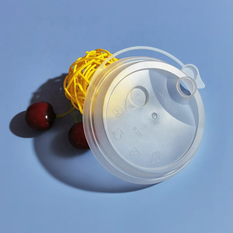 Hot sale 80/90/92/95/98 plastic leakproof cold cup cover dome lid disposable PS PP PET paper plastic lids for cup and bowls
