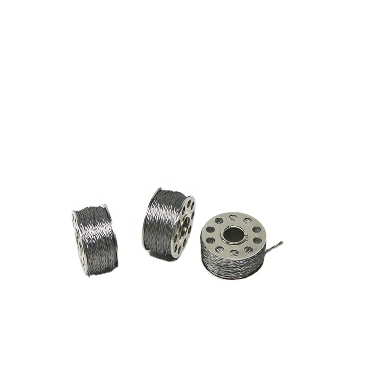 11N/2 22M Electronic Connection Heating Sewing Wire 316L Stainless Steel Conductive Sewing Thread