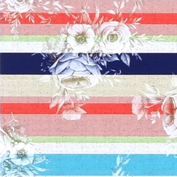 Stylish woven digital plain fabric 100% printed rayon fabrics with flower pattern