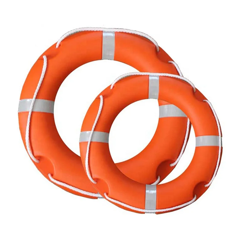 High Density Polyurethane Foam AntiAging Water Sports Safety Rescue Buoyant Float Life Buoy Ring